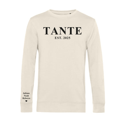 SEO. Personalisiertes Sweatshirt - Schriftzug - Beige Linkreich
