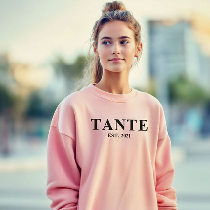 SEO. Personalisiertes Sweatshirt - Schriftzug - Weiß Linkreich