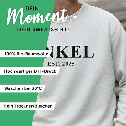 SEO. Personalisiertes Sweatshirt - Schriftzug - Altrosa Linkreich