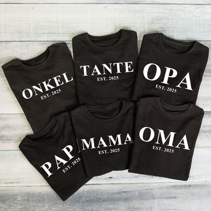 SEO. Personalisiertes Sweatshirt - Schriftzug - Altrosa Linkreich