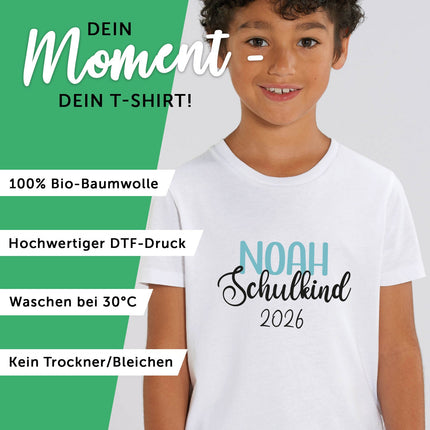 SEO. Personalisiertes T-Shirt für Kinder - Schulkind - Weiblich Linkreich
