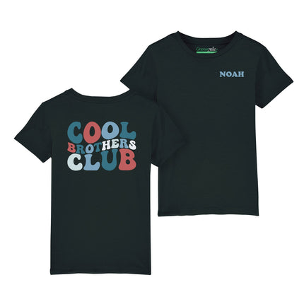 SEO. Personalisiertes T-Shirt Set für die Familie - Cool Club - Kinder Linkreich