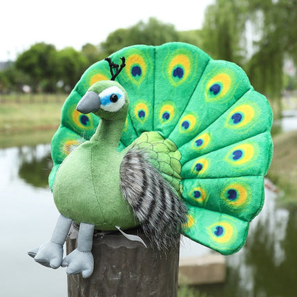 SEO. Pfau Kuscheltier - 25 cm Plüschtier Pfau Stofftier - Linkreich
