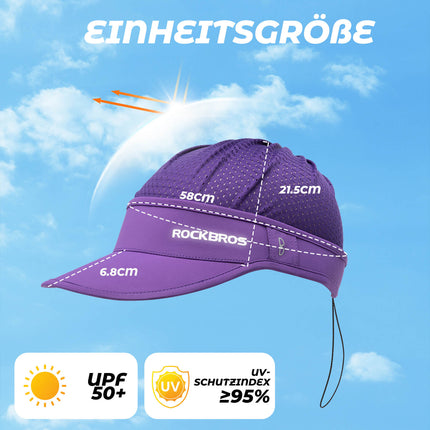 Pferdeschwanz Kappe UV - Schutz Sommer Unisex (Fahrrad Mütze) kaufen bei Linkreich – Jetzt entdecken!