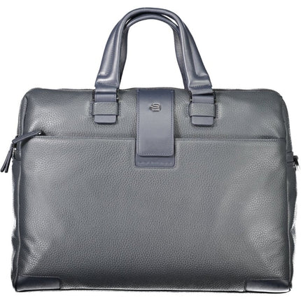 SEO. PIQUADRO Herren Accessoires – Aktentasche mit Griffen - Blau Linkreich