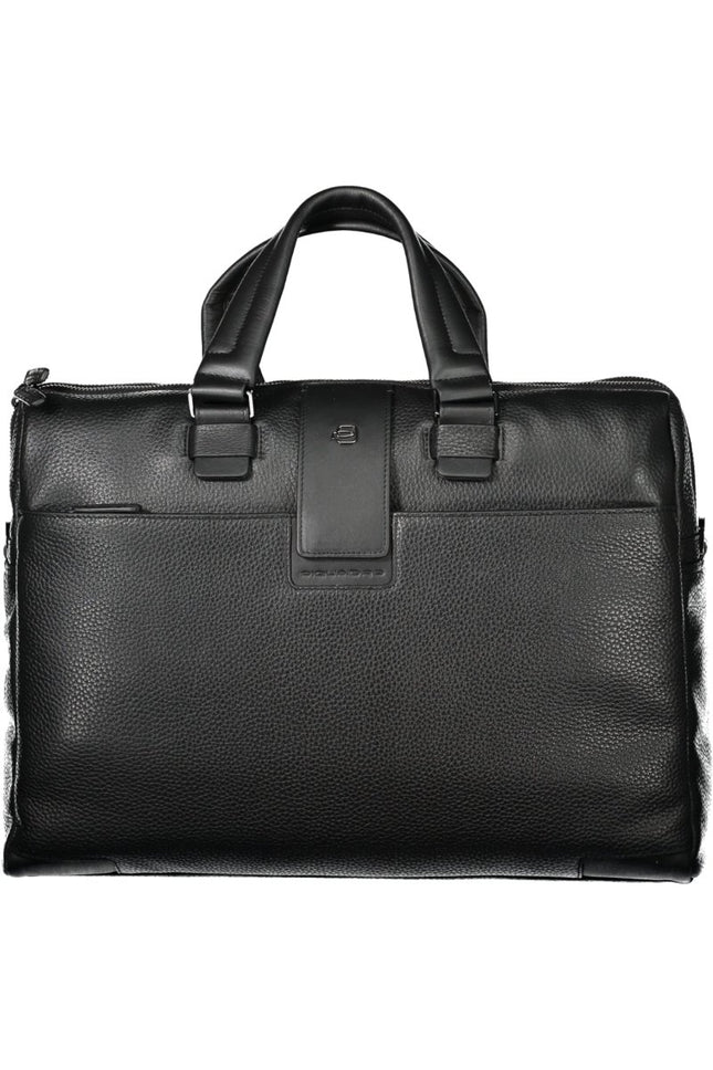 SEO. PIQUADRO Herren Accessoires – Aktentasche mit Griffen - Schwarz Linkreich