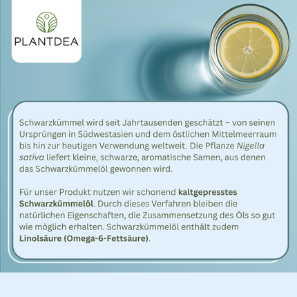 Bio Schwarzkümmelöl Kapseln