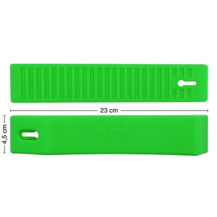 SEO. Plate Pads / Gummikeile zum Ablegen der Hantelscheiben - C.P. Sports - G2002 - Grün Linkreich