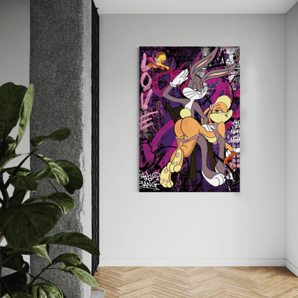 Playing Bugs B. - Leinwandbild Pop Art (Canvas) kaufen bei Linkreich – Jetzt entdecken!