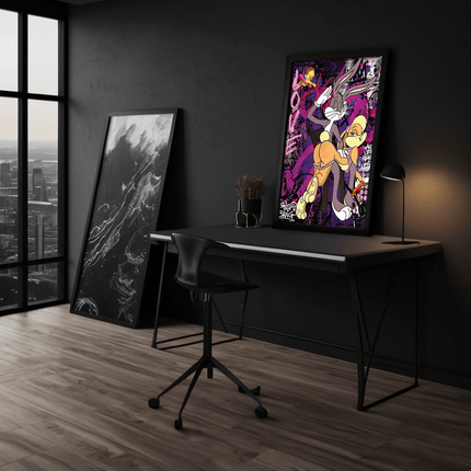 Playing Bugs B. - Leinwandbild Pop Art (Canvas) kaufen bei Linkreich – Jetzt entdecken!