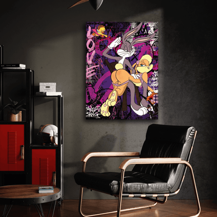 Playing Bugs B. - Leinwandbild Pop Art (Canvas) kaufen bei Linkreich – Jetzt entdecken!