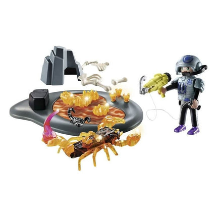 PLAYMOBIL Dino Rise – Feuerskorpion & Ian | Action - Set mit Zubehör | ab 5 Jahren (Playmobil Dino Rise 70909) kaufen bei Linkreich – Jetzt entdecken!