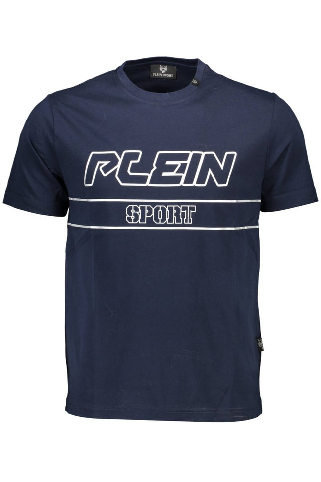 SEO. Plein Sport Kurzarm - T-Shirt Herren Blau - Blau Linkreich