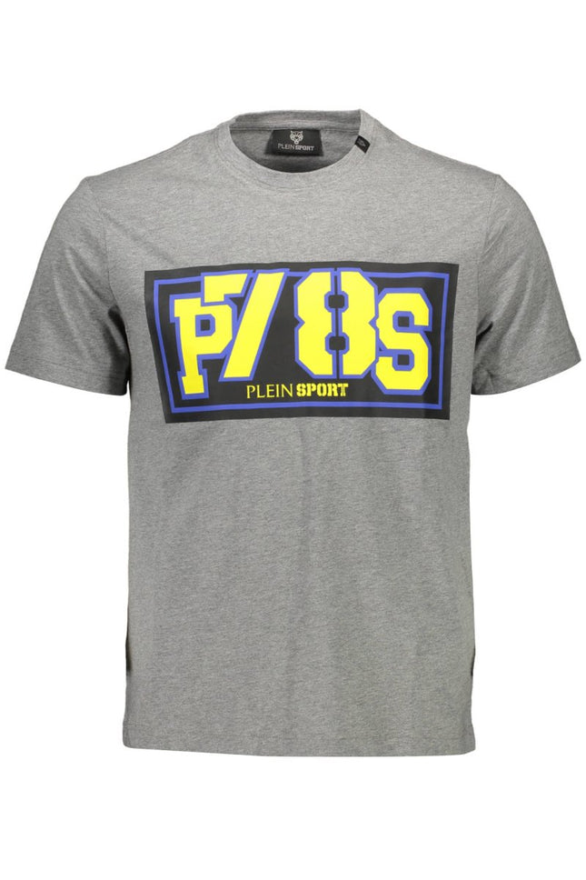 SEO. Plein Sport Kurzarm-T-Shirt Herren Grau - Grau Linkreich