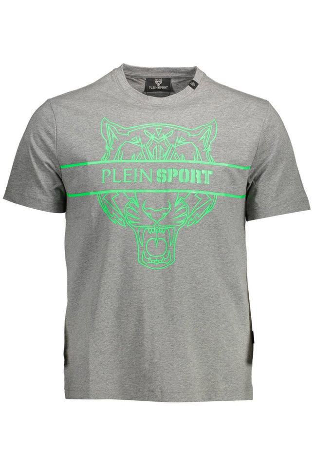 SEO. Plein Sport Kurzarm-T-Shirt Herren Grau - Grau Linkreich