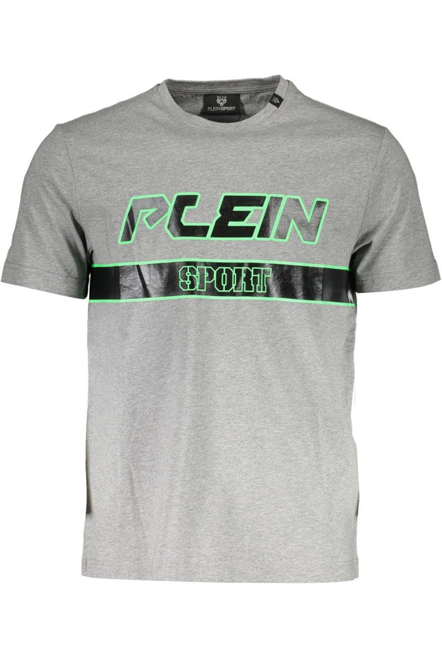 SEO. Plein Sport Kurzarm-T-Shirt Herren Grau - Grau Linkreich