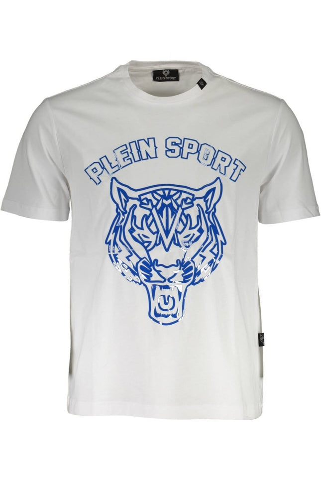 SEO. Plein Sport Kurzarm-T-Shirt Herren Weiss - Weiß Linkreich