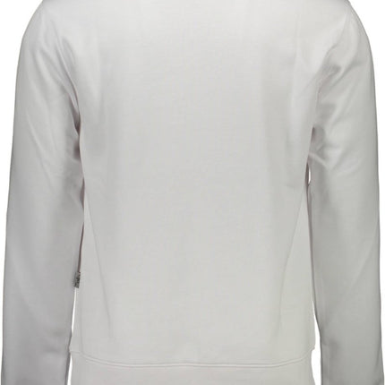 SEO. PLEIN SPORT Sweatshirt Herren Grau – Rundhalsausschnitt mit Kontrastdetails | soulluna.de - Weiß Linkreich