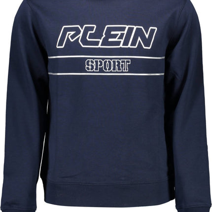 SEO. PLEIN SPORT Sweatshirt Herren Grau – Rundhalsausschnitt mit Kontrastdetails | soulluna.de - Blau Linkreich