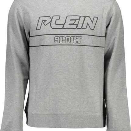 SEO. PLEIN SPORT Sweatshirt Herren Grau – Rundhalsausschnitt mit Kontrastdetails | soulluna.de - Grau Linkreich