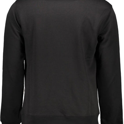 SEO. PLEIN SPORT Sweatshirt Herren mit Zip – Schwarzes Logo-Sweatshirt für Herbst/Winter - Schwarz Linkreich