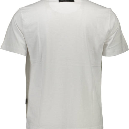 SEO. Plein Sport Weisses Kurzarm - T-Shirt Für Herren - Weiß Linkreich