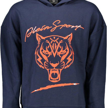 Plein Sport Sweatshirt Ohne Reissverschluss Herren Blau