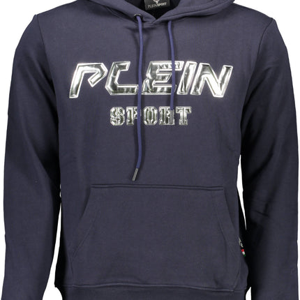 Plein Sport Sweatshirt Ohne Reissverschluss Herren Blau