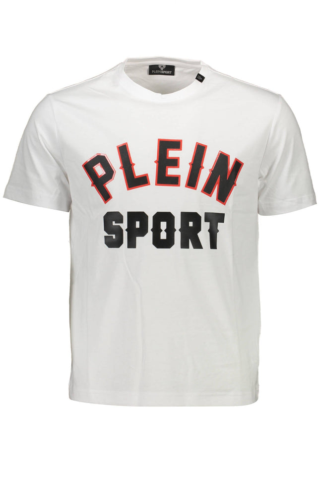 PLEIN SPORT Kurzarm-T-Shirt Herren Schwarz – Logo-Print aus Baumwolle