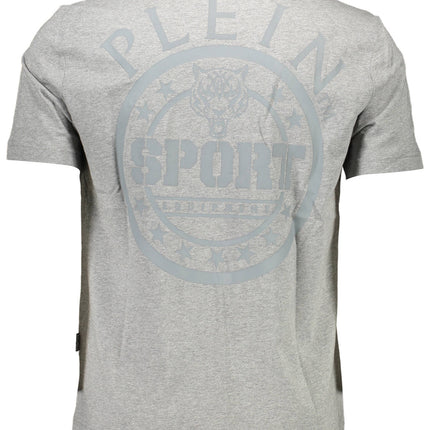 Plein Sport Kurzarm T-Shirt Herren Grau