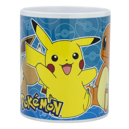 SEO. Pokemon Pikachu Evoli Kaffeetasse Tasse 325ml Mug Cup mit Geschenkkarton - Linkreich
