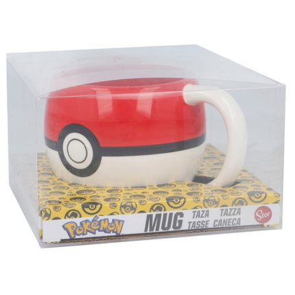 SEO. Pokemon Poke - Ball Designer Tasse im Geschenkkarton - Linkreich