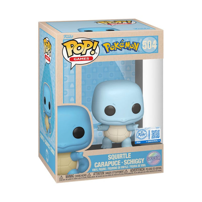 Pokemon POP! Games Vinyl Figur Squirtle (SftClr) – 9 cm Sammelfigur (POP! Vinyl) kaufen bei Linkreich – Jetzt entdecken!
