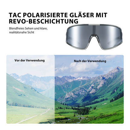 Polarisierte Fahrradbrille Ultraleicht UV400 Schutz 4 Farben (Fahrradbrille) kaufen bei Linkreich – Jetzt entdecken!