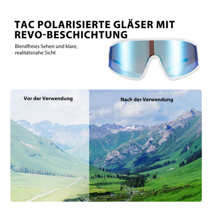 Polarisierte Fahrradbrille Ultraleicht UV400 Schutz 4 Farben (Fahrradbrille) kaufen bei Linkreich – Jetzt entdecken!