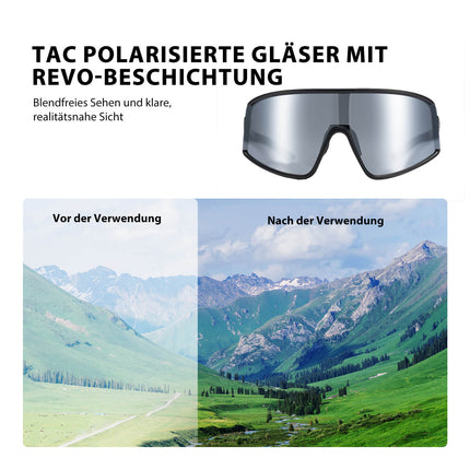 Polarisierte Fahrradbrille Ultraleicht UV400 Schutz 4 Farben (Fahrradbrille) kaufen bei Linkreich – Jetzt entdecken!