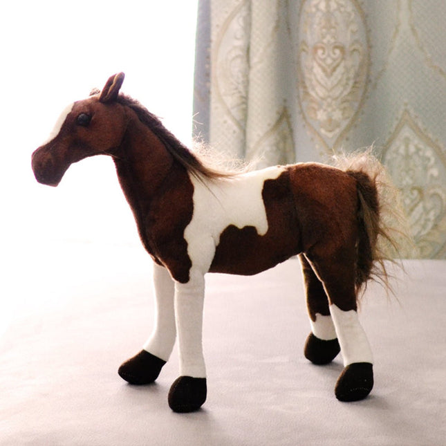 SEO. Pony Kuscheltier - 30 cm Plüschtier Pferd Stofftier - Linkreich