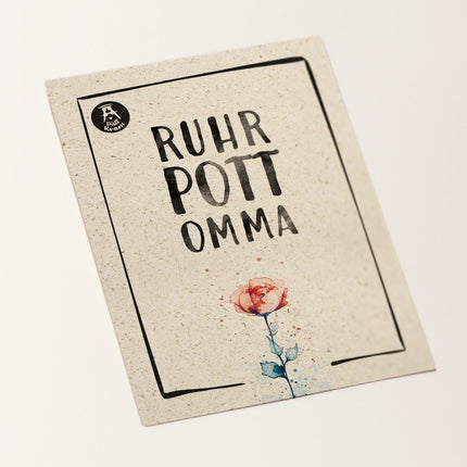 SEO. Postkarte Ruhrpott Omma Püttkram - Linkreich