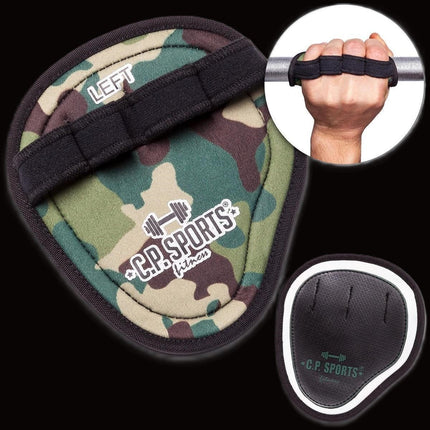 SEO. Power Grips Pro / Griff Pads verschiedene Farben F19 - 1 - C.P. Sports - Camo Olive Grün Linkreich