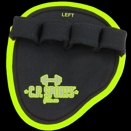 SEO. Power Grips Pro / Griff Pads verschiedene Farben F19 - 1 - C.P. Sports - Neon Grün Linkreich