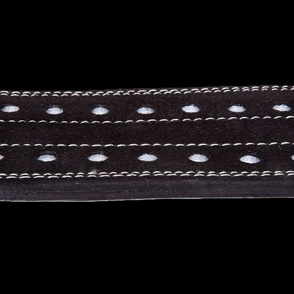 SEO. Powerlifting Gürtel Gewichthebegürtel - Leder - Schwarz - T - 8 C.P. sports - XS Linkreich