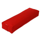 rot / Buchweizenschalen / 70 x 20 x 10 cm