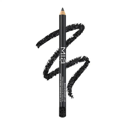 Präzisions-Augenstift 14 Black Stardust – Langanhaltender Kajal mit schimmerndem Finish für intensiven Look