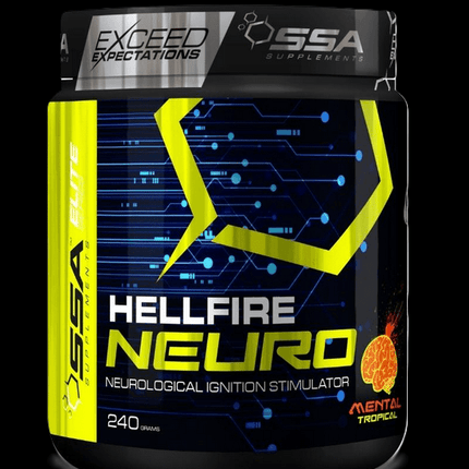 SEO. Pre Workout - Hellfire Neuro - Lime & Tropical 240g - Tropical Linkreich