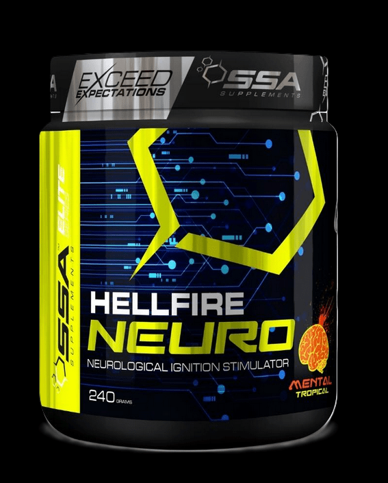 SEO. Pre Workout - Hellfire Neuro - Lime & Tropical 240g - Tropical Linkreich