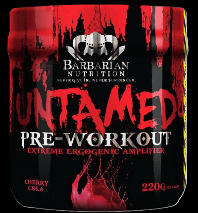 SEO. Pre - Workout Untamed - 240g - Barbarian Nutrition - Cherry Cola Linkreich