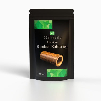 Premium Bambusröhrchen für Garnelen, Schnecken, Krebse uvm.