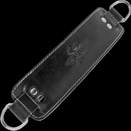 SEO. Premium Fußschlaufe - Leder - C.P. Sports - G4 - 1 - Schwarz Linkreich
