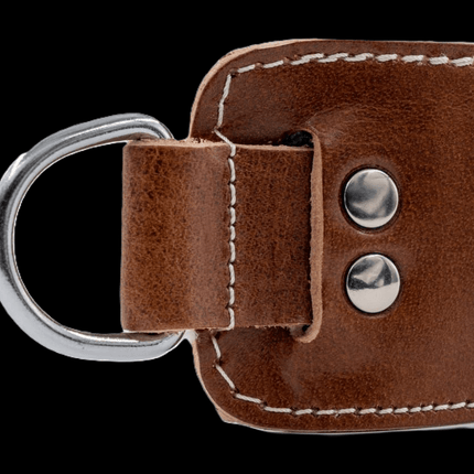 SEO. Premium Fußschlaufe - Leder - C.P. Sports - G4 - 1 - Braun Linkreich