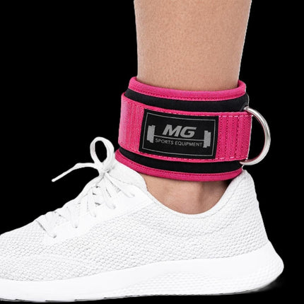 SEO. Premium Fußschlaufen - Blau / Pink - C.P. Sports - G4 - 3 - Pink Linkreich